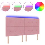  LED Uzglavlje Ružičasto 90 cm Baršun | shoptok.hr
