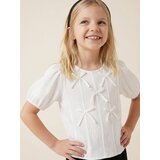 Sinsay Bluza s puf rukavima i mašnama | shoptok.hr