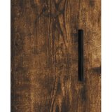  Visoka komoda dimljeni hrast 69,5x34x180 cm konstruiranog drva | shoptok.hr