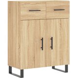  Visoka komoda hrasta sonome 69,5x34x180cm od konstruiranog drva | shoptok.hr