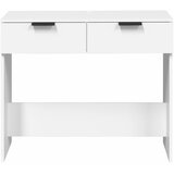  Konzolni stol bijeli 90 x 36 x 75 cm od konstruiranog drva | shoptok.hr