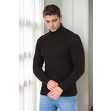 Dewberry 19295 Turtleneck Mens Sweater-BLACK Cijene