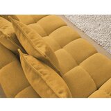 Bobochic Paris Gorčično rumena sedežna garnitura iz šenilje 278 cm Everest – | Shoptok.si