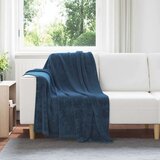  Odeja Temno modra 130 x 150 cm Flis, (5000288172) | Shoptok.si