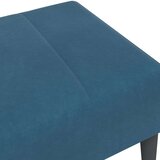  Tabure plavi 77x55x31 cm baršunasti - Plava 1 | shoptok.hr