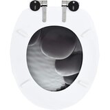  Toaletna daska s mekim zatvaranjem 2 kom MDF uzorak kamenja | shoptok.hr