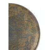 Light & Living Kovinska okrogla mizica v bronasti barvi ø 67,5 cm Babina – | Shoptok.si