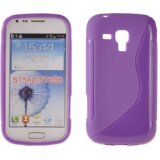  S silikonski ovitek Samsung Galaxy S duos 3 G313, TREND 2 S7570/S7572, ACE 4 vijola | Shoptok.si