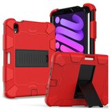 JTech Ohišje za iPad Mini 6 8,3" s stojalom in naramnico Rdeče, (22025607) | Shoptok.si