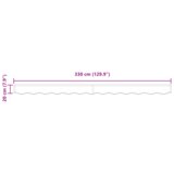  Donji rub tende za okvir od 3 5 m Višebojni 3 3x0 2 m | shoptok.hr