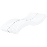  Dnevni krevet s madracem svjetlosivi 100 x 200 cm od tkanine | shoptok.hr