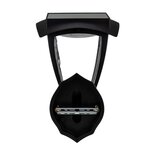  LED solarna zidna lampa LED/2W/3,7V 3000/6000K IP65 2200 mAh crna | Eponuda.com