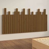  Stensko posteljno vzglavje medeno rjavo 166x3x80 cm borovina, (20738993) | Shoptok.si
