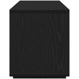 TV ormarić crni hrast 120x30x40 5 cm od materijala od konstruiranog drveta | shoptok.hr