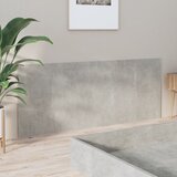  Uzglavlje za krevet siva boja betona 200 x 1,5 x 80 cm drveno | shoptok.hr