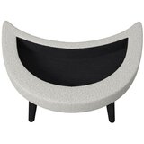 Bessagi Home Fotelj Bianca, Siva | Shoptok.si
