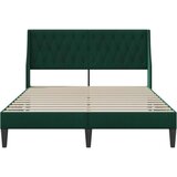  Okvir za krevet Tamnozelena 140 x 190 cm Baršun - Tamnozelena 140 x 190 cm | shoptok.hr