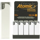  Upaljač elektronski sjajni atomic swing trober 3622100 bijelo/srebrni | Eponuda.com