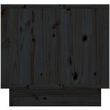  Noćni ormarići 2 kom crni 35 x 34 x 32 cm od masivne borovine | shoptok.hr