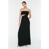 Trendyol Black Collar Detailed Evening Dress Evening Dress & Graduation Dress Cene