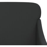  Klupa crna 110 x 76 x 80 cm od umjetne kože | shoptok.hr