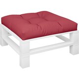  Jastuk za palete crvena boja vina 80 x 80 x 12 cm od tkanine | Eponuda.ba