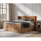 Maison de Rêve Oranžna boxspring postelja s prostorom za shranjevanje 200x200 cm Passion – | Shoptok.si