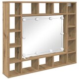  Ogledalo ormar s policom Umjetnički hrast 91 x 15 x 76,5 cm | shoptok.hr