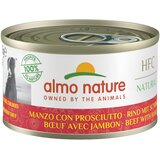  Varčno pakiranje Almo Nature HFC 12 x 95 g - Govedina s šunko | shoptok.hr