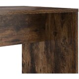  Stol Dimljeni hrast 138,5 x 55 x 143 cm Konstruirano drvo | Eponuda.ba