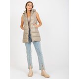 Honey Winter Vest-NM-KZ-D2-3818.98P-dark beige | Shoptok.si