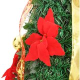  Umjetno božićno drvce 200 LED žarulja zeleno 210 cm | shoptok.hr