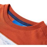 Dječja majica dugih rukava svijetla boja hrđe 116 | shoptok.hr