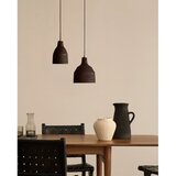 Kave Home Crna viseća svjetiljka s drvenim sjenilom ø 21 cm Amire – | shoptok.hr