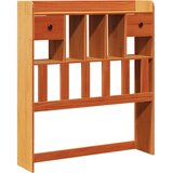Krevet s regalom za knjige bez madraca 75 x 190 cm od borovine | Eponuda.com