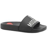 Love Moschino crne ženske papuče