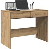  Radni stol boja hrasta artisan 101x50x76,5 cm konstruirano drvo | shoptok.hr