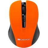Canyon MW-1 2.4GHz wireless optical mouse with 4 buttons, DPI 80012001600, Orange, 103.5*69.5*35mm, 0.06kg ( CNE-CMSW1O ) | ePonuda.com