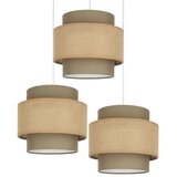  Brilagi - Visilica na sajli RESNA 3xE27/60W/230V, prečnik 45 cm, braon/bež | Eponuda.com