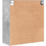 vidaXL Omara za čevlje Betonsko siva 52.5 x 30 x 50 cm Konstruiran les | Shoptok.si