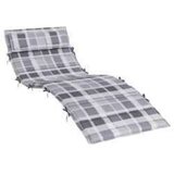  Blazina za sončno ležalnik Siva 178 x 60 x 4 cm Oxford tkanina, (5000202443) | Shoptok.si