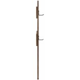  Vješalica za kapute na zidu Dimljeni hrast 65 x 3 x 100 cm | Eponuda.com