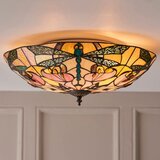 Endon 63922 - plafonsko svetlo tiffany ashton 2xE27/60W/230V prečnik 45 cm | Eponuda.com