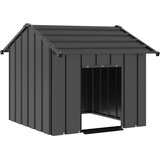  Kućica za pse s krovom 85x107x81 cm pocinčani čelik | shoptok.hr