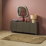 WOOOD Rjava preproga iz mešanice volne 170x240 cm Livo – | Shoptok.si