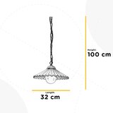 Lesnina XXXL VISEČA SVETILKA 32/100 cm E27 | Shoptok.si