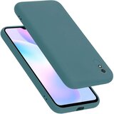 Cadorabo Ohišje je združljivo z Xiaomi RedMi 9A / RedMi 9AT in tekoča zelena - Zaščitni ovitek iz prožnega silikona TPU, (20860620) | Shoptok.si