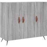 Maison Chic Komoda - Predalnik siva sonoma 90x34x80 cm konstruiran les, (21718038) Cene