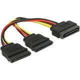 Delock adapter sata m + 2x sata ž 60105 cene