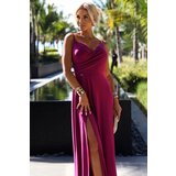 Numoco Elegant maxi long dress with shoulder straps | Shoptok.si